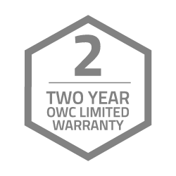 OWC 2 year limited warranty