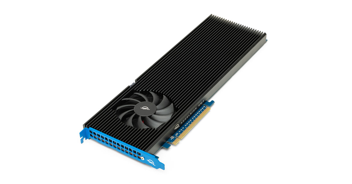 OWC Accelsior 8M2 PCIe 4.0 NVMe M.2 SSD/SSD轉接卡 | OWC Asia