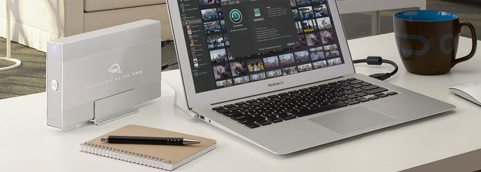 owc mercury elite pro usb 3.2 with macbook air