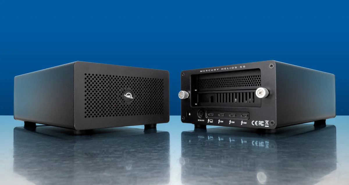 owc mercury helios 5S on metal facing